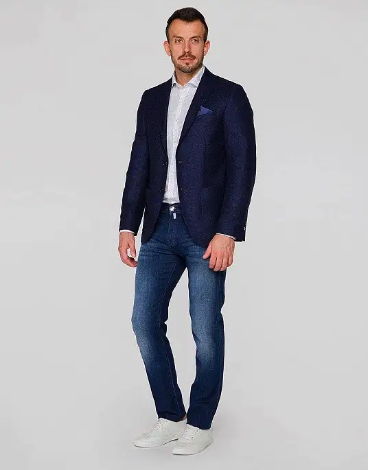 Піджак Pierre Cardin з ексклюзивної колекції Le Bleu у синьому кольорі