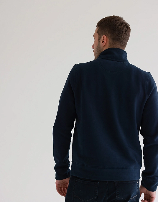 Pierre Cardin zip-up collar jacket in blue
