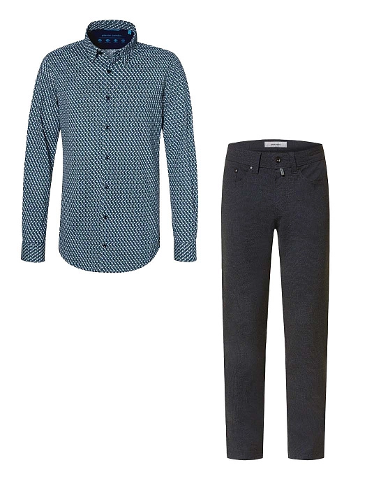 Gift set Pierre Cardin shirt + pants/flats