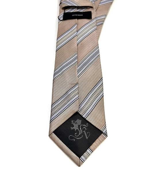 Otto Kern gold-tone striped tie