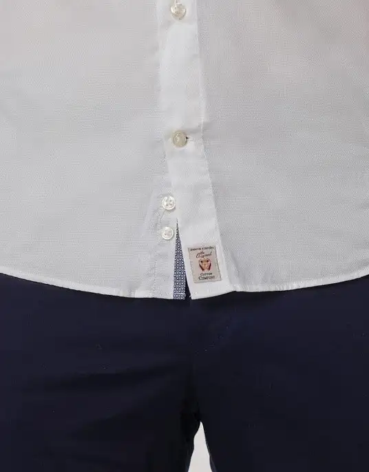 Сорочка Pierre Cardin із серії Cotton Comfort у білому кольорі