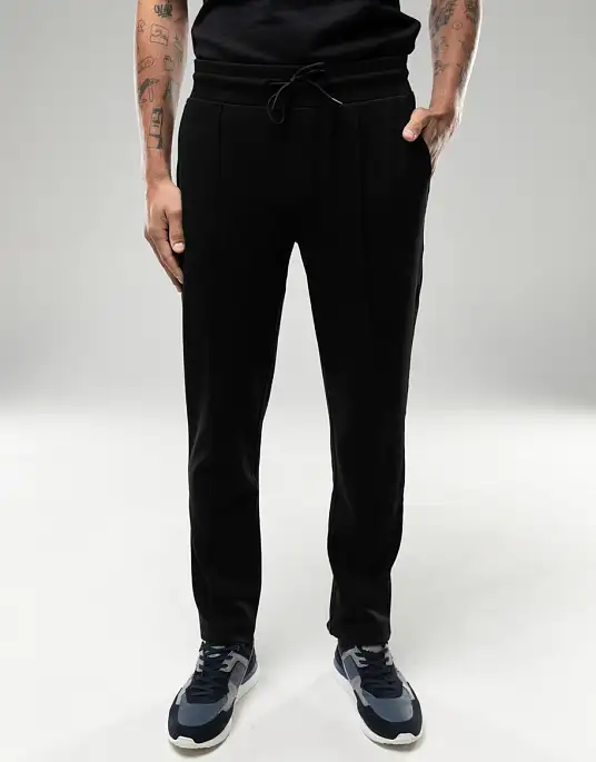 Pierre Cardin Mens Black Wool Trousers Size 36 in L31 in Regular Zip –  Preworn Ltd