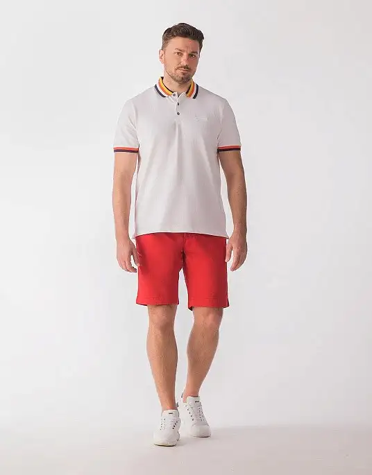 Pierre Cardin polo shirt from the Future Flex collection in white