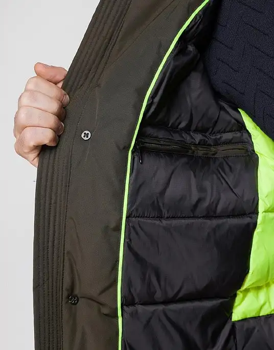 Denim Academy men's parka jacket by Pierre Cardin