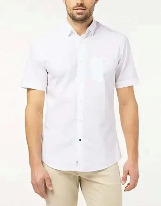 Men s White Classic Shirts Buy Online Pierre Cardin