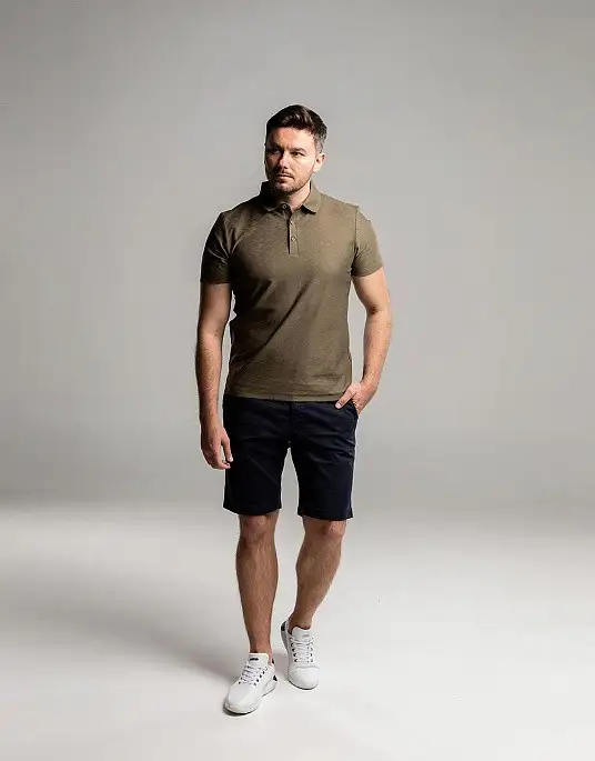 Pierre Cardin Polo from the Future Flex Collection in Khaki
