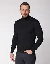 Гольф Pierre Cardin з колекції Future Flex у чорному кольорі