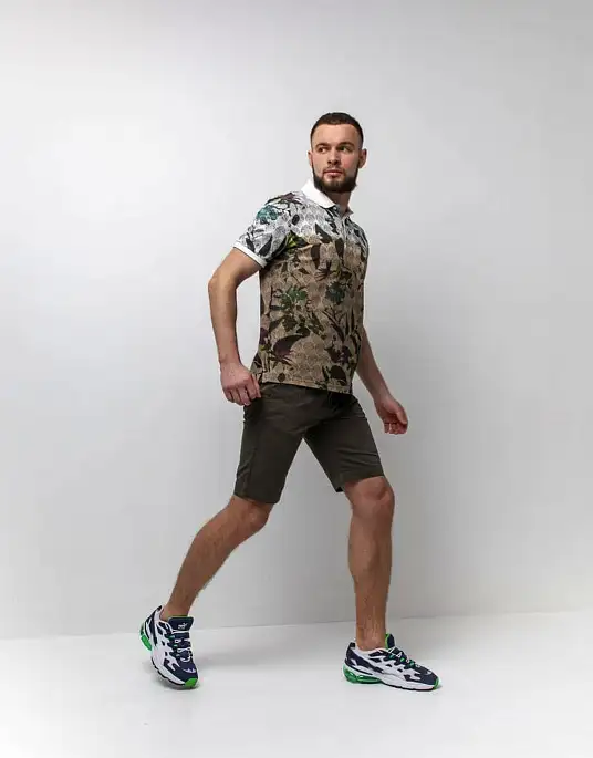 Шорти Pierre Cardin модель Jogger під гумку в кольорі хакі