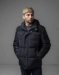 Куртка Pierre Cardin з м'якими вставками у синьому кольорі