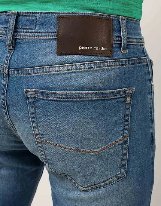 Джинси Pierre Cardin із колекції Premium Denim у синьому кольорі