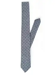 Краватка Pierre Cardin бавовняна Сіро-синя