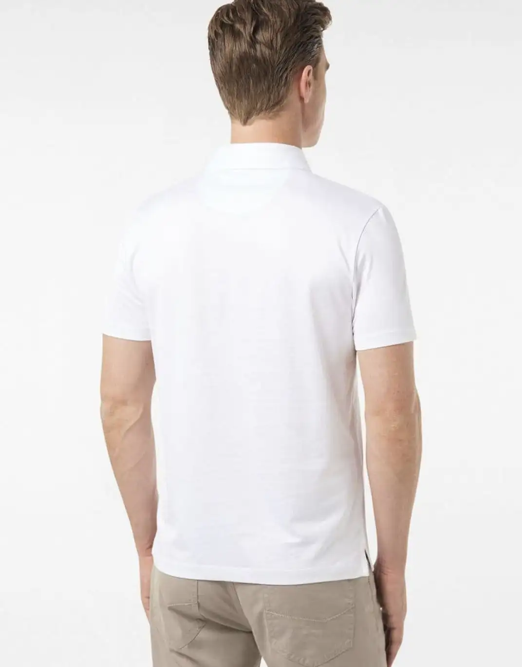 White shirt cheap under polo