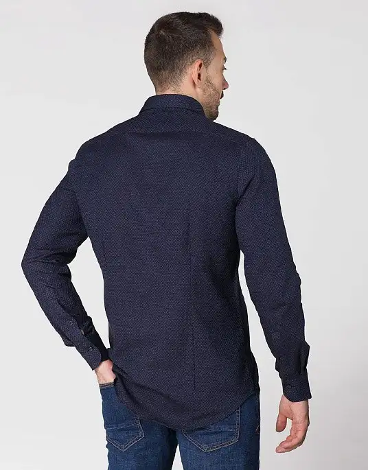 Pierre Cardin shirt from the exclusive Le bleu collection blue
