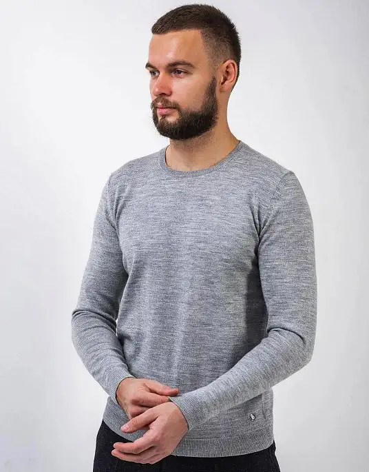 Джемпер Pierre Cardin з колекції Voyage у сірому кольорі