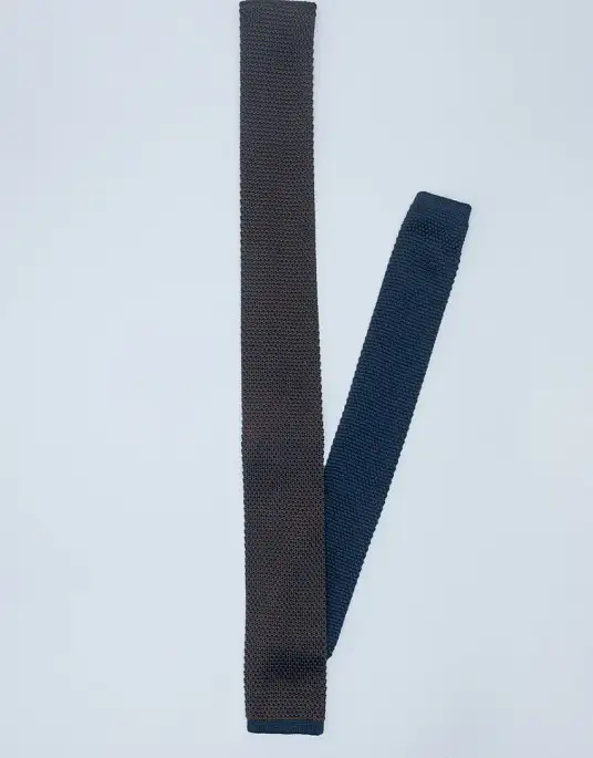 Pierre Cardin tie in blue-brown color