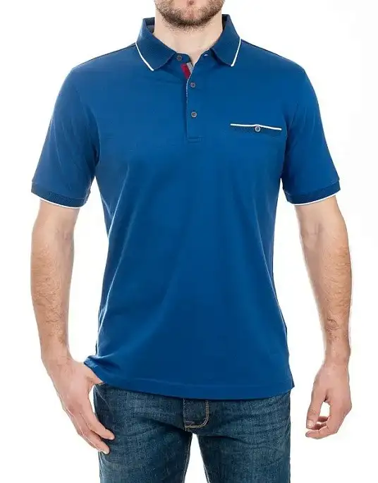 Pierre Cardin Polo from the Future Flex collection in blue