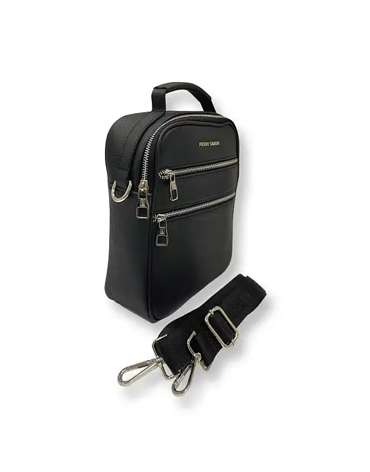 Pierre Cardin tablet bag in black