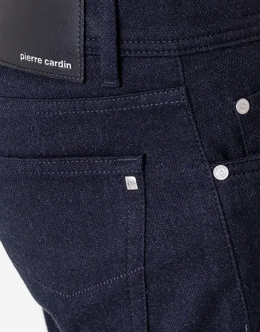 Брюки- флэты Pierre Cardin из серии Tinto Filo в тёмно- синем цвете