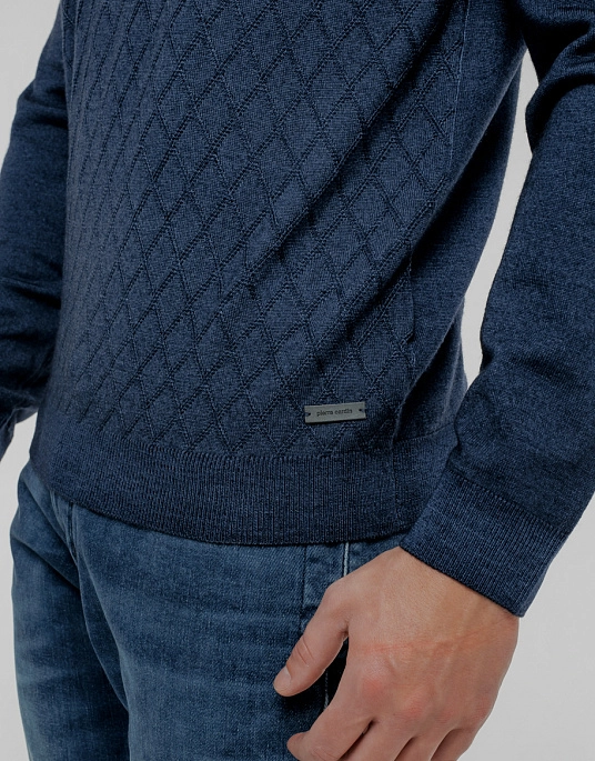Pierre Cardin jumper with diamond weave