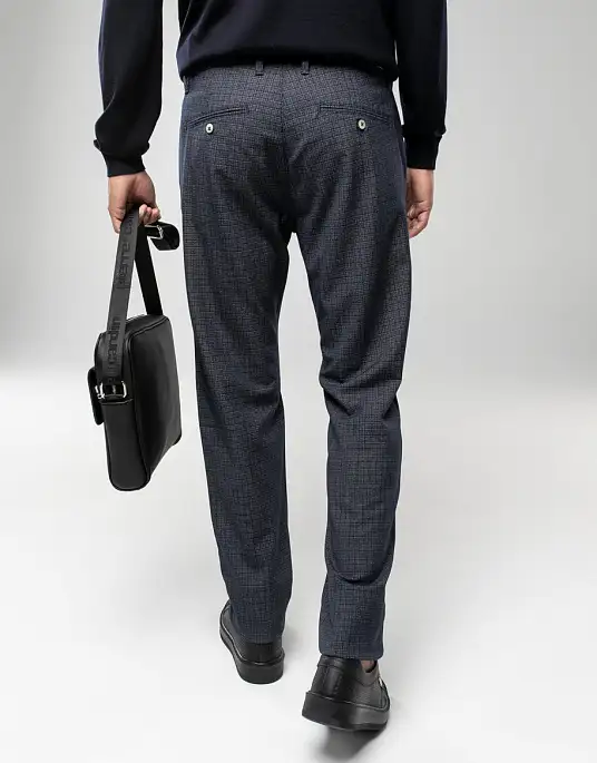 Pierre Cardin flat pants from the Future Flex collection in blue