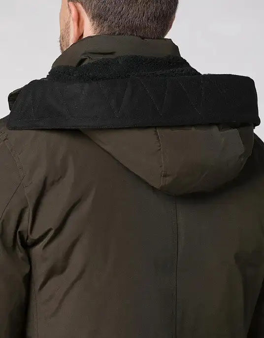 Denim Academy men's parka jacket by Pierre Cardin