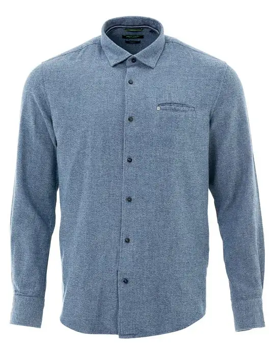 Рубашка Pierre Cardin из коллекции Denim Academy в голубом цвете