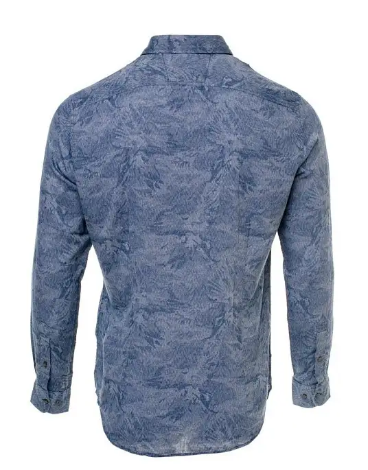 Pierre Cardin Denim Story shirt in blue