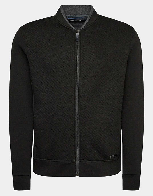 Pierre Cardin zip up jacket in black