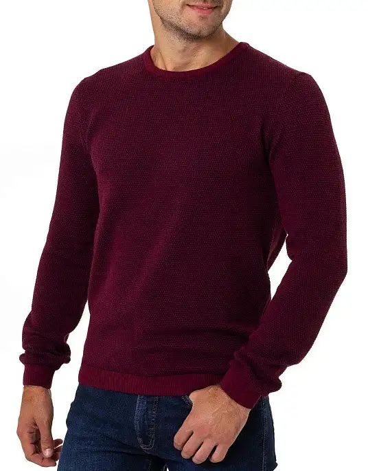 Pierre Cardin pullover from the Voyage collection in burgundy