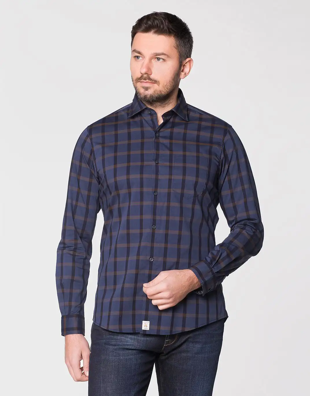 Pierre cardin short sleeve shirt online mens