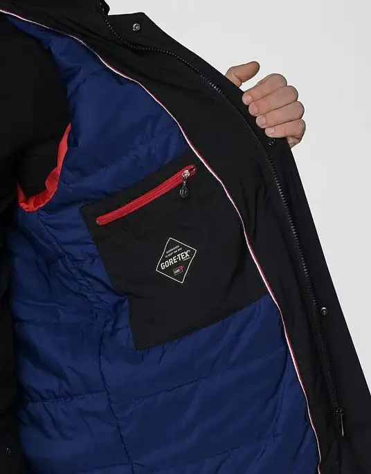 Куртка Pierre Cardin Gore-Tex у чорному кольорі