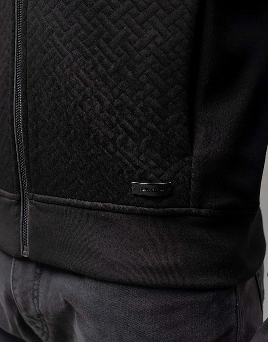 Pierre Cardin zip up jacket in black