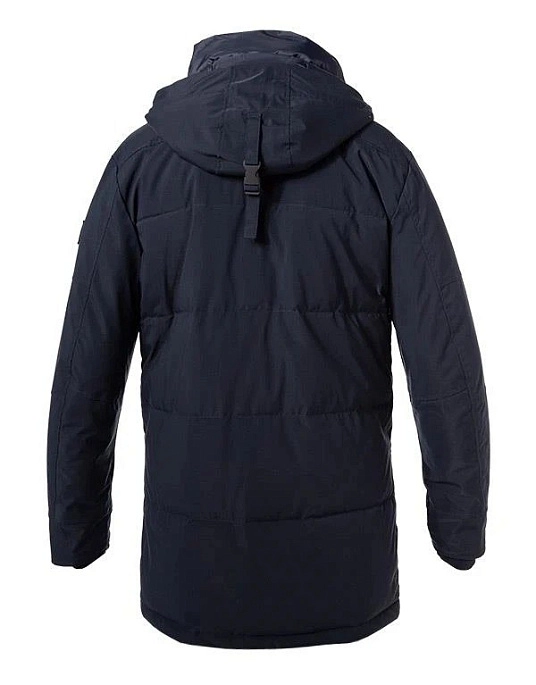 Pierre Cardin parka jacket with a hood in blue