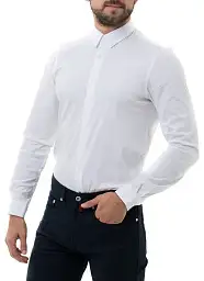 Pierre Cardin shirt from the Voyage collection in white
