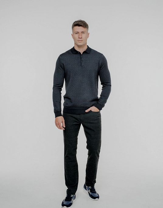 Pierre cardin hotsell long sleeve polo