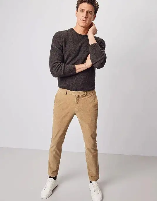 Pierre Cardin pullover from the exclusive Le Bleu collection in brown