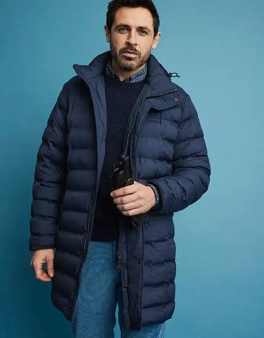 Куртка Pierre Cardin з колекції Future Flex у синьому кольорі.