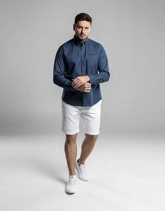 Pierre Cardin shirt from the Future Flex collection in blue