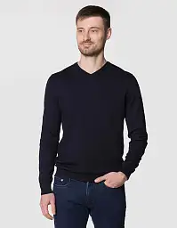 Pierre Cardin pullover from the Royal Blend series in dark blue