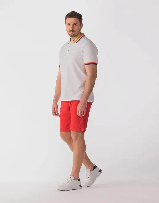 Pierre Cardin polo shirt from the Future Flex collection in white