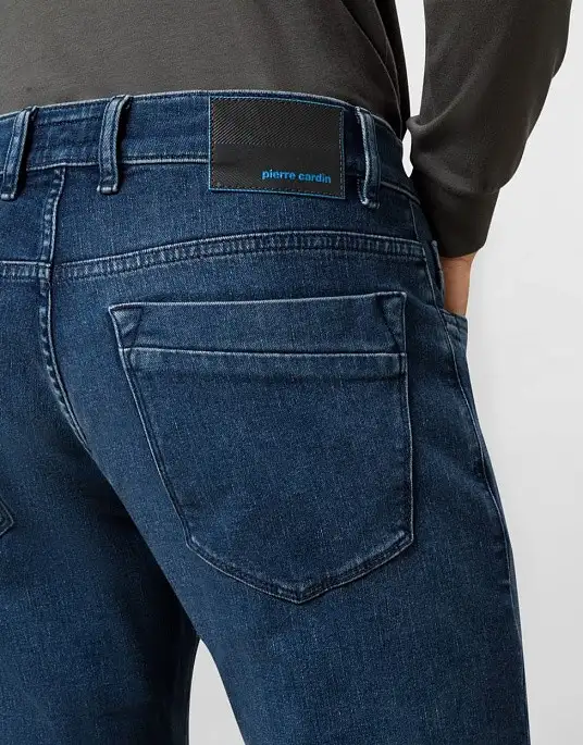 Pierre Cardin jeans from the Future Flex collection in distressed blue