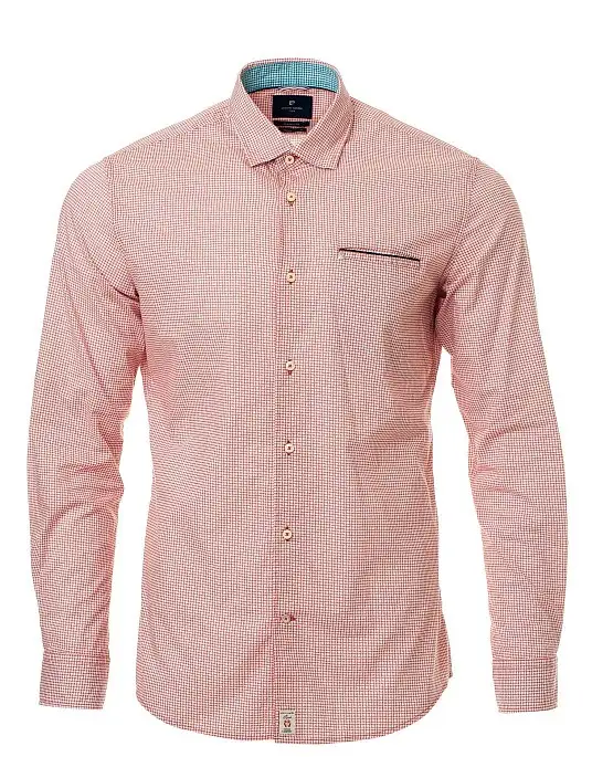 Рубашка Pierre Cardin из серии Cotton Comfort в кросном цвете