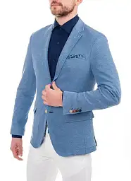 Піджак Pierre Cardin із колекції Future Flex у блакитному кольорі