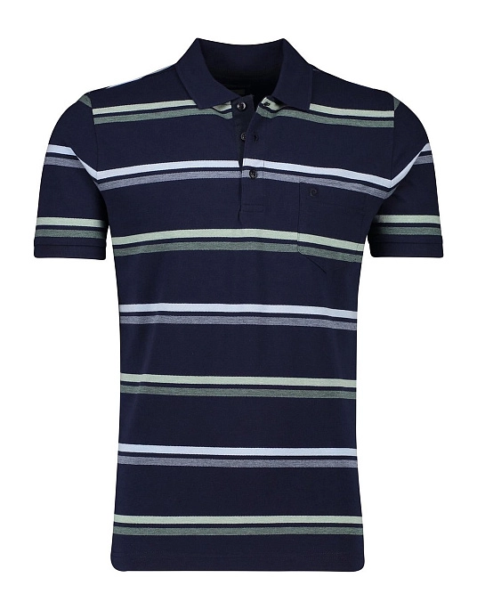 Pierre cardin pin stripe polo shirt mens best sale