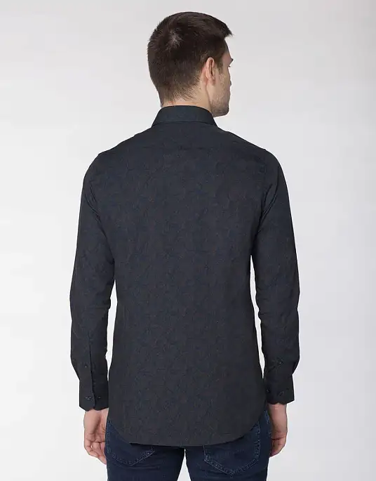 Pierre Cardin shirt in navy blue