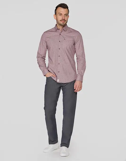 Pierre Cardin Flats Pants from Air Touch collection gray