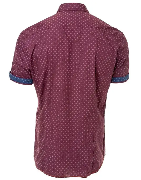 Pierre Cardin short sleeve shirt in red