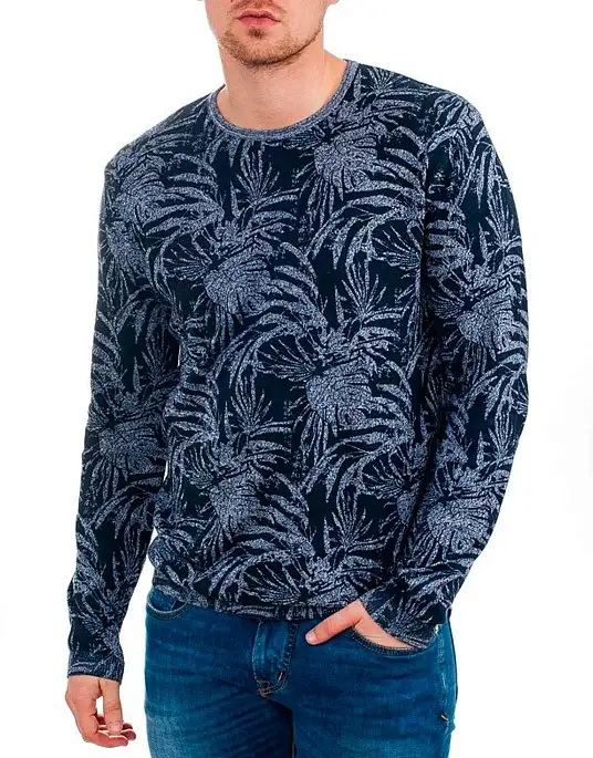 Pierre Cardin jumper from the Denim Story series in blue