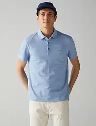 Pierre Cardin Polo from the Future Flex collection in blue