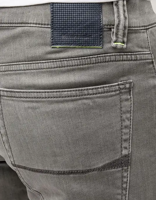 Pierre Cardin denim shorts from the Denim Academy collection in gray